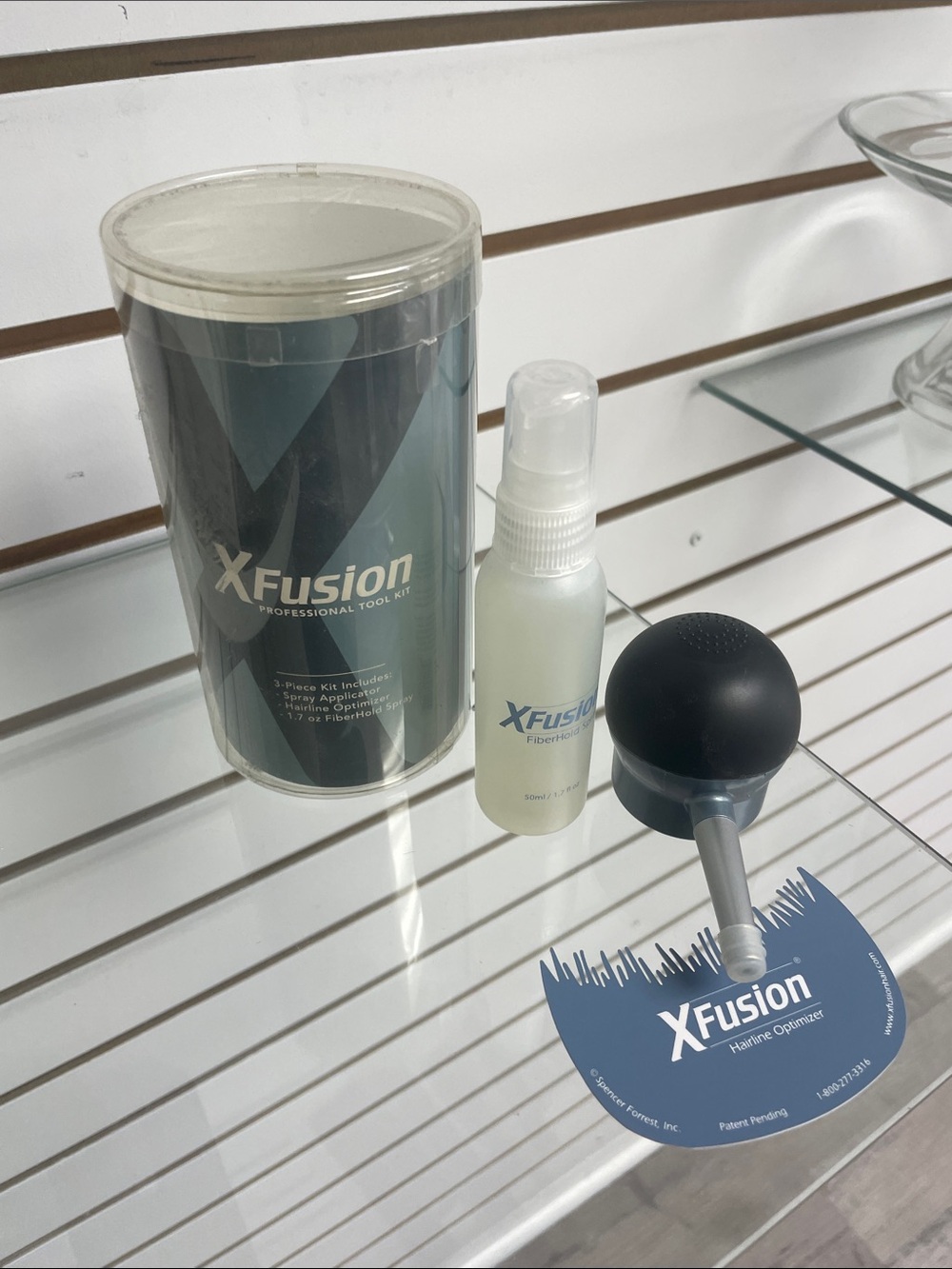 XFusion Hairline Styling Kit — Black & Silver